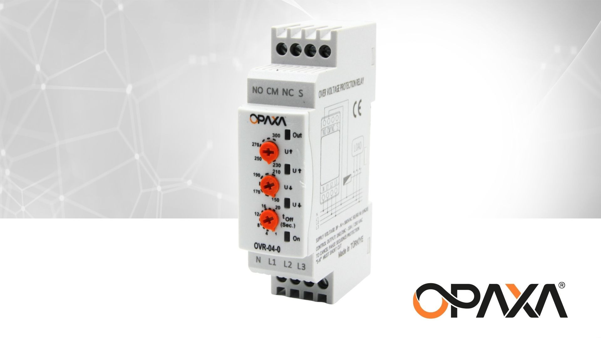 OVR-04-0 Voltage Protection Relay