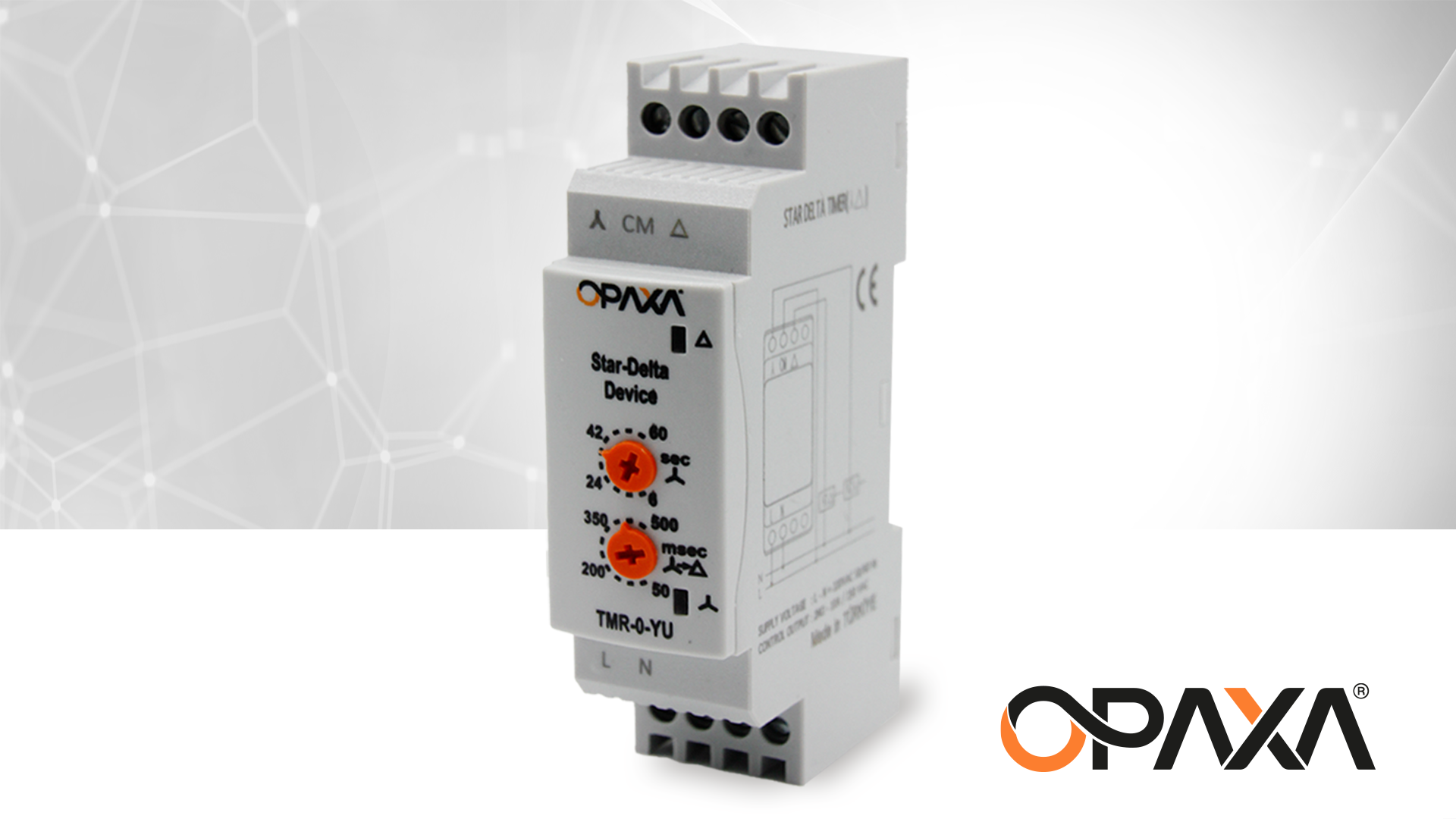 TMR-0-YU Yıldız-Üçgen Zaman Rölesi