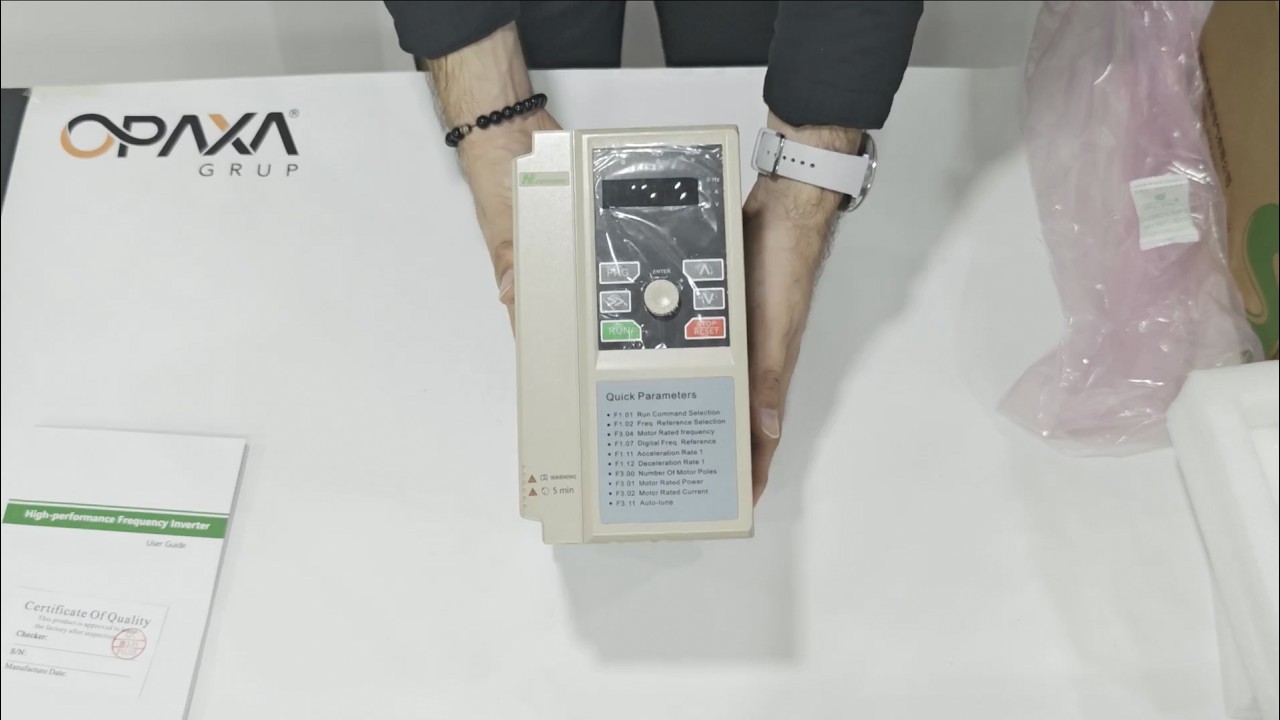 Easydrive GT35 Serisi İnverter Kutu Açılışı ve İnceleme | OPAXA